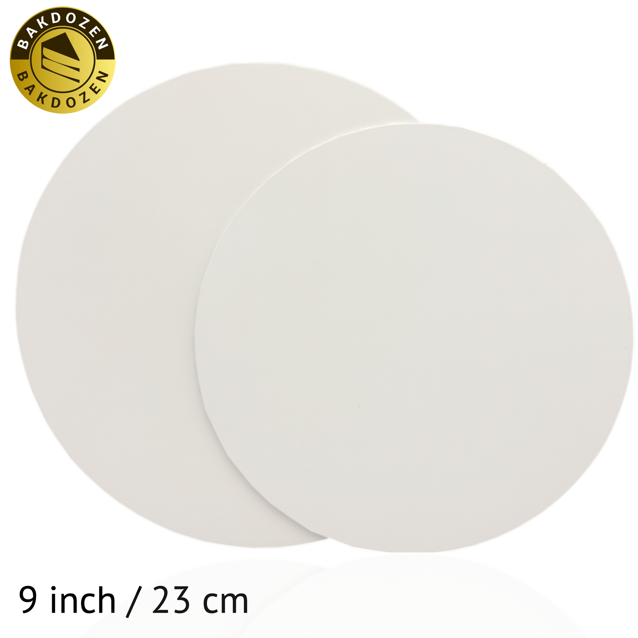 MDF Cakeboard 9 inch white