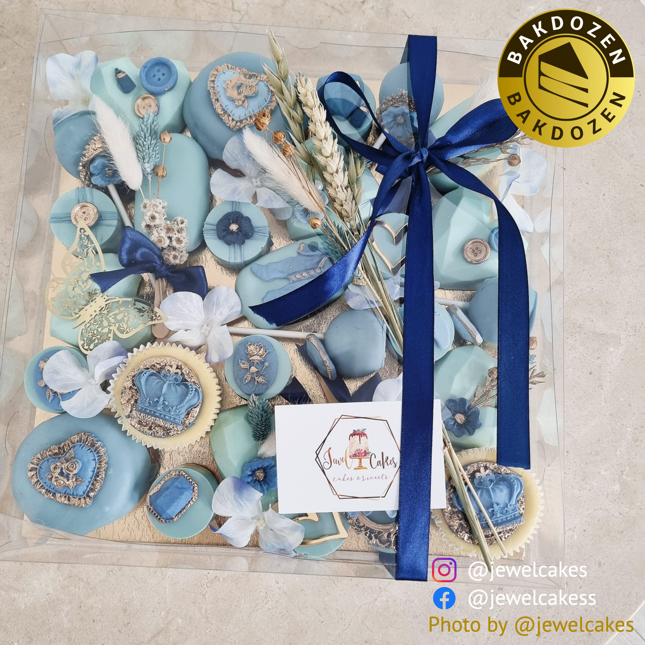 Transparante Sweetbox met Gouden Inlayer