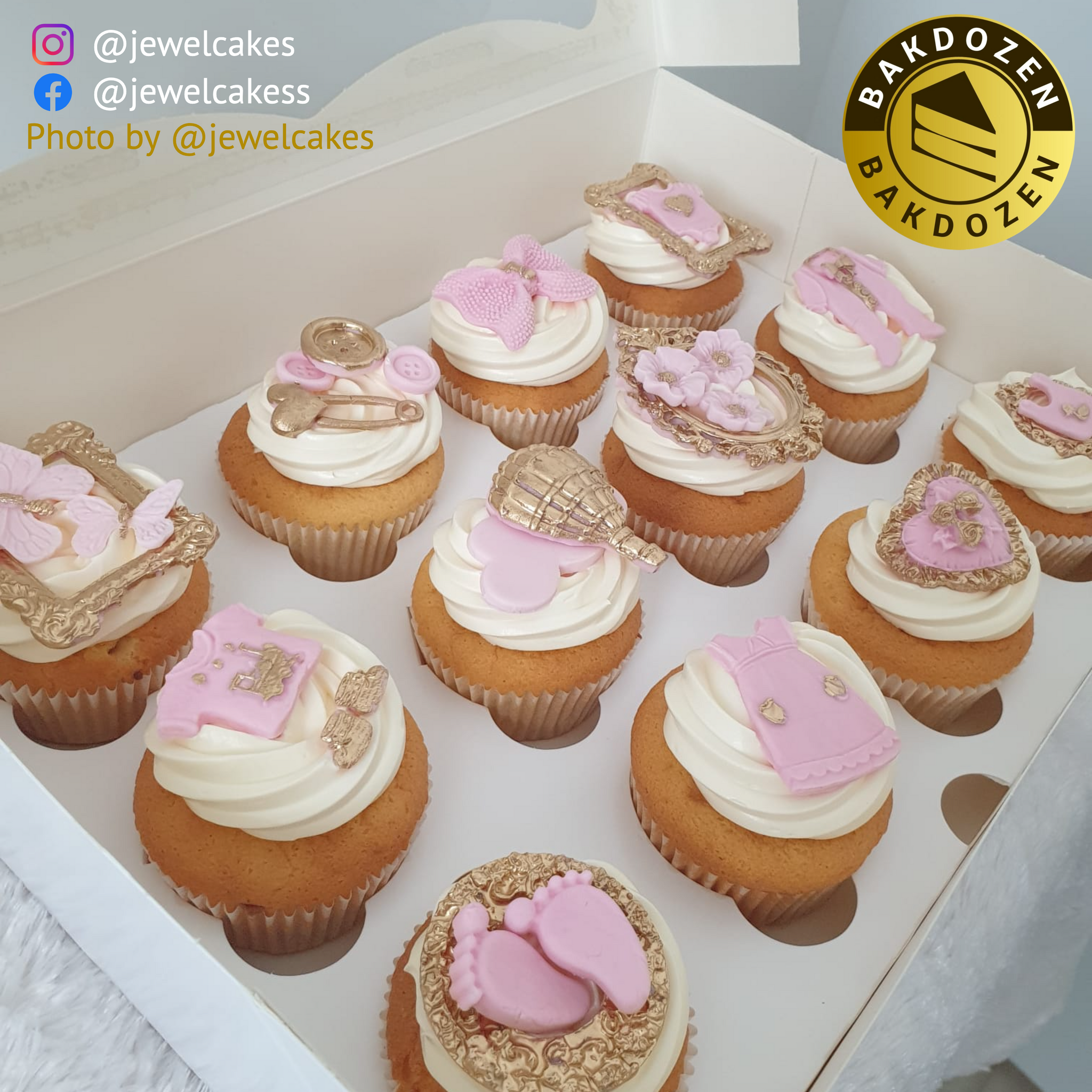 Cupcakebox met Transparant Venster